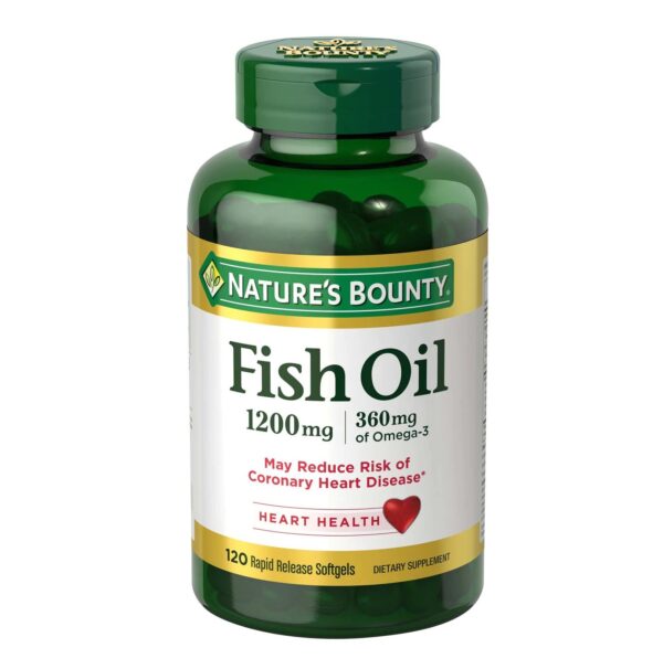 مکمل کامل فیش اویل Fish Oil امگا۳ نیچرز بونتی